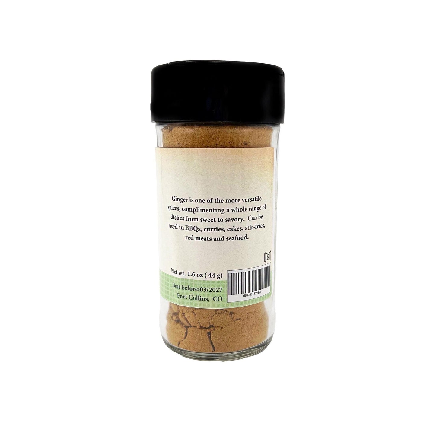 Ginger Root, Ground