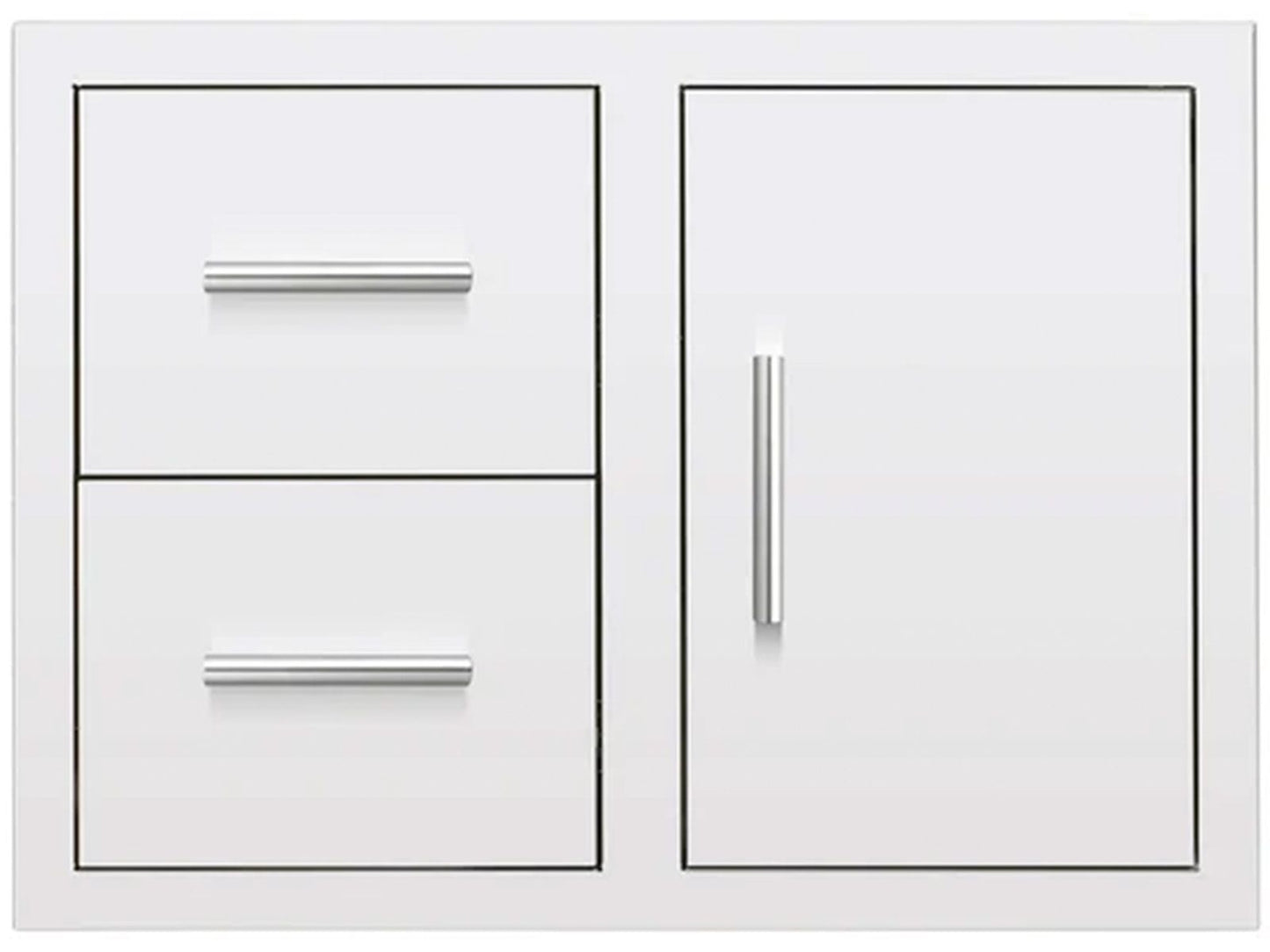 Summerset Stainless Steel 2-Drawer and Access Door Combo with Hidden Hinge