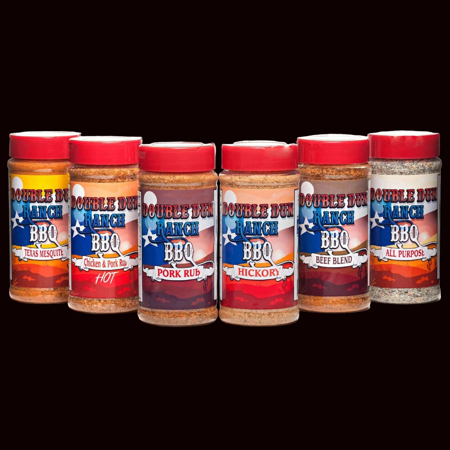 DDR BBQ Rubs 6 Pack