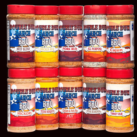 DDR BBQ Rubs 10-Pack Variety Set