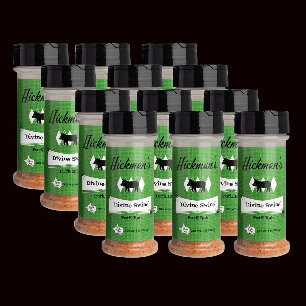 Hickman’s Divine Swine Pork Rub | Case of 12