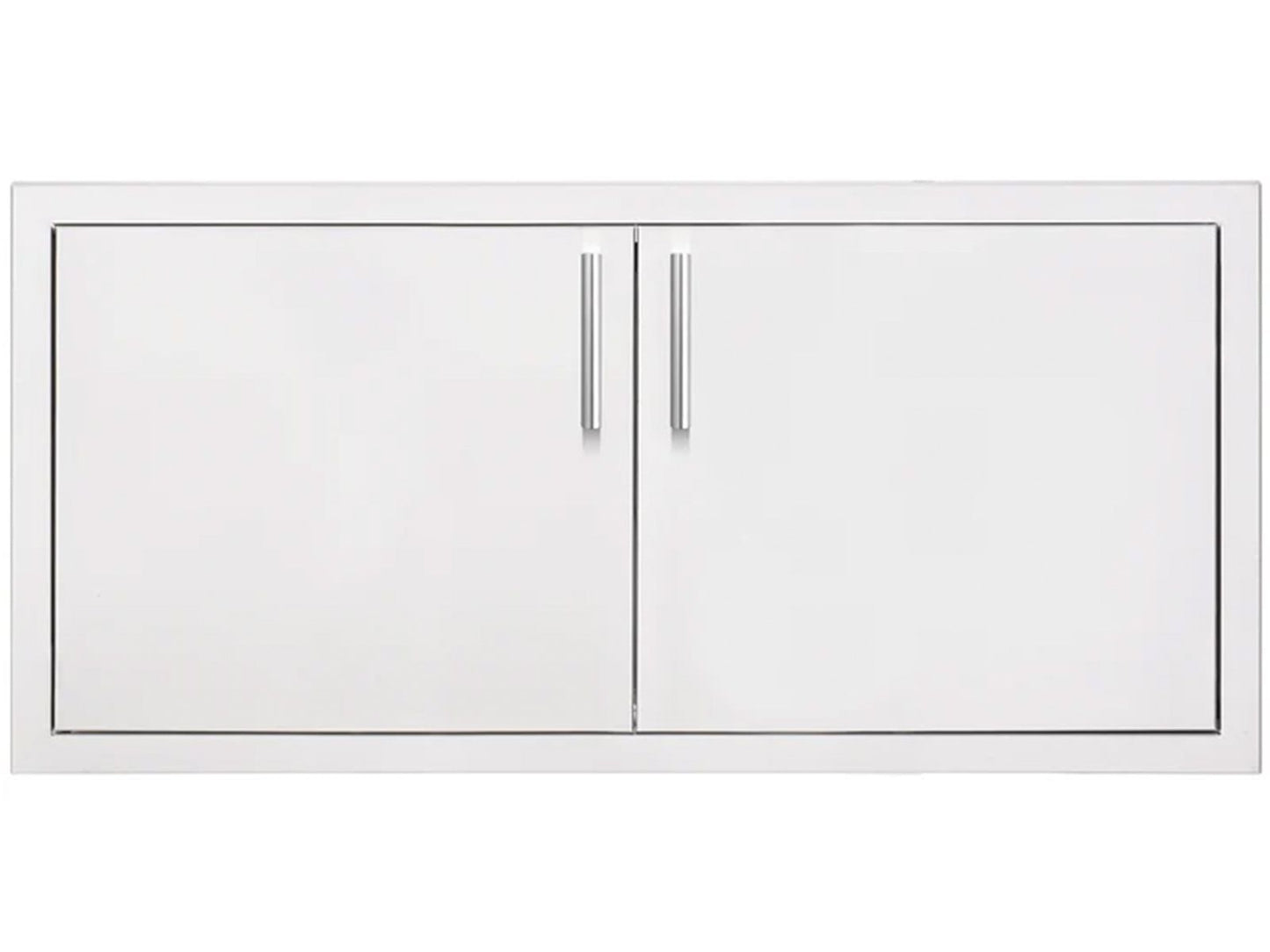 Summerset 36-Inch Stainless Steel 2-Drawer Dry Storage Pantry & Access Door Combo with Hidden Hinge