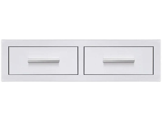 Summerset 32-Inch Stainless Steel Flush Mount Horizontal Double Access Drawer
