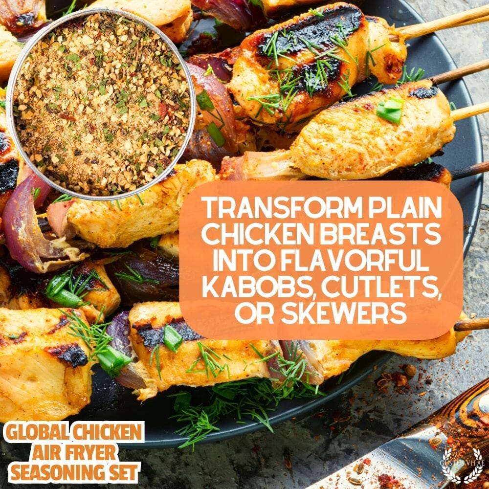 Global Chicken Air Fryer Seasoning Set