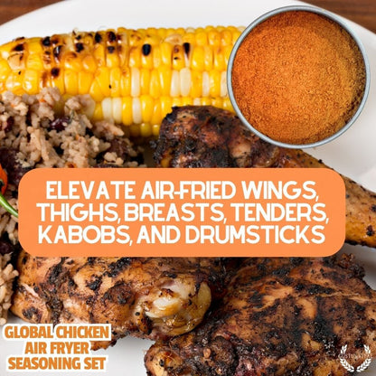 Global Chicken Air Fryer Seasoning Set
