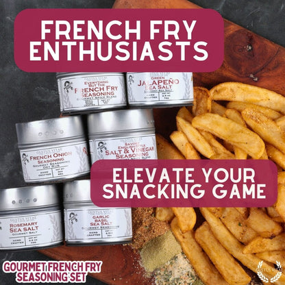 Gourmet French Fry Seasoning Set - Six Pack