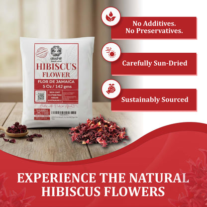 Dried Hibiscus Flowers