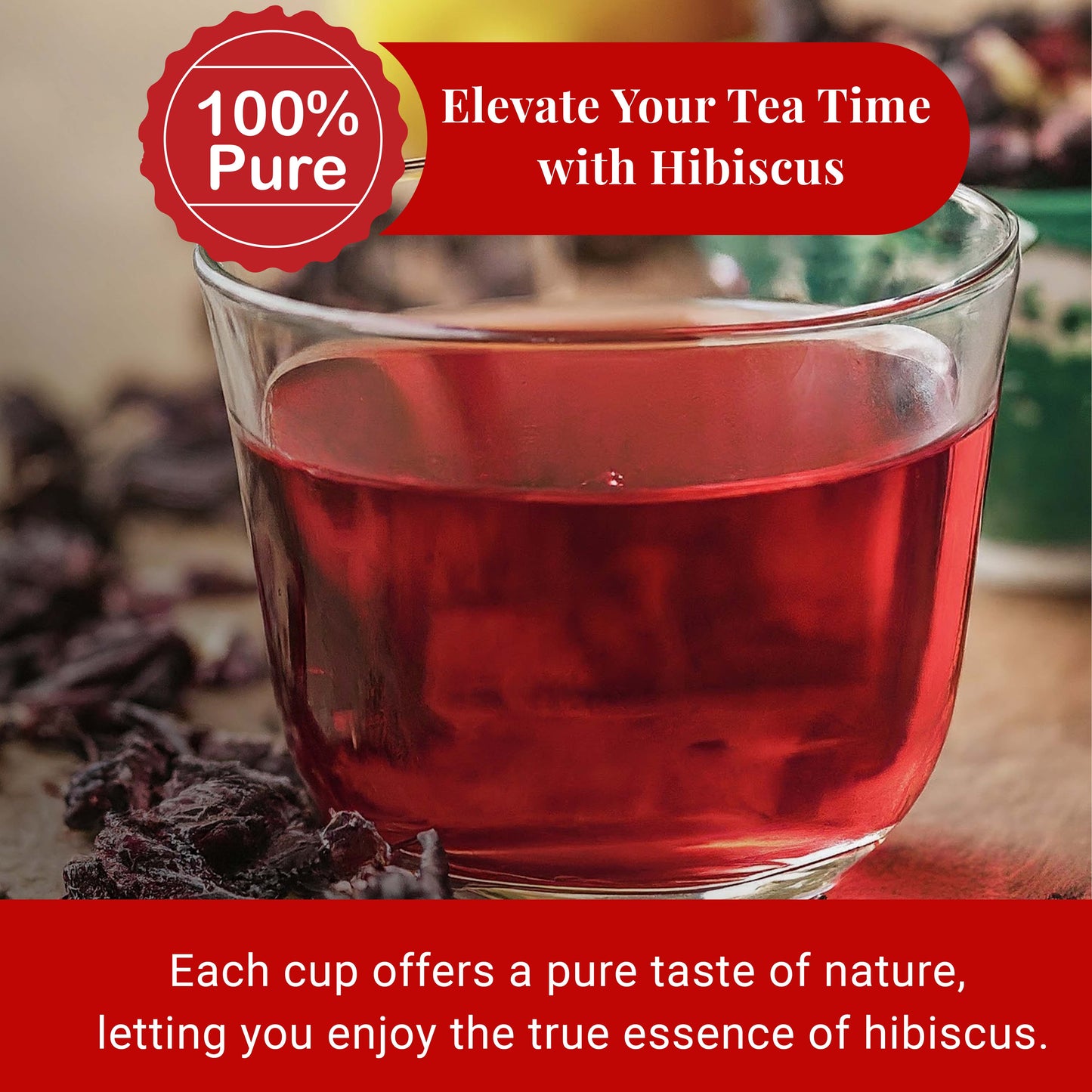 Dried Hibiscus Flowers