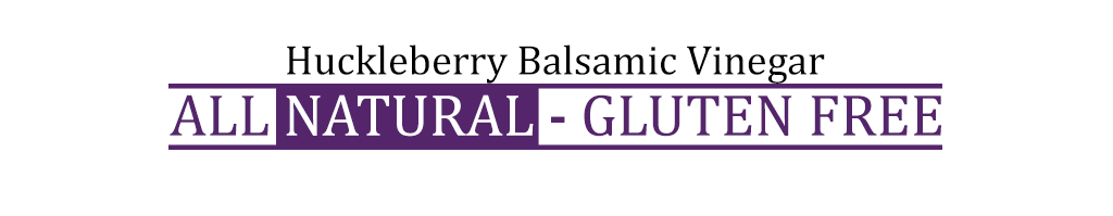 Huckleberry Balsamic Vinegar