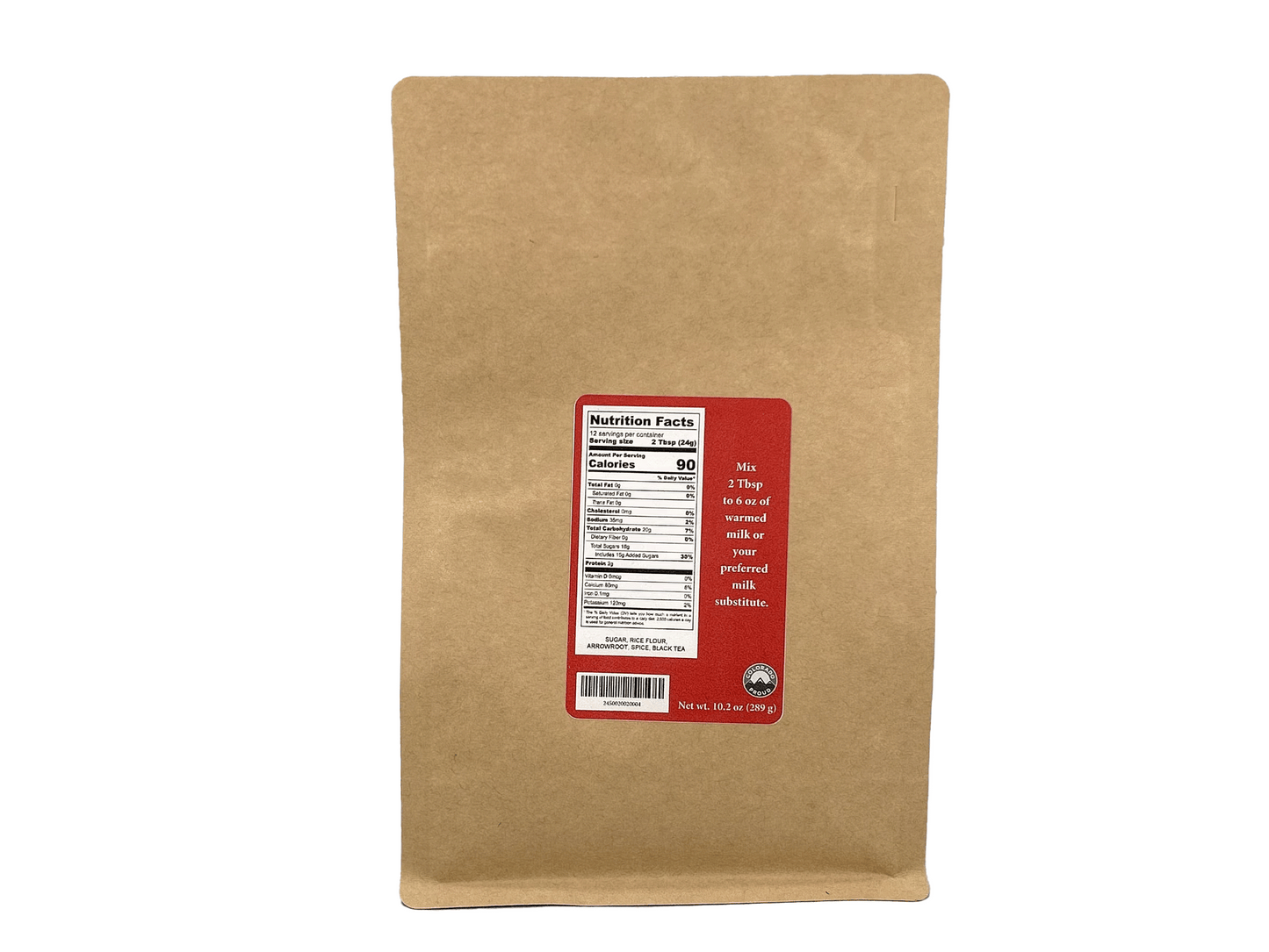 Old Town Chai Tea Latte - Dairy Free Drink Mix