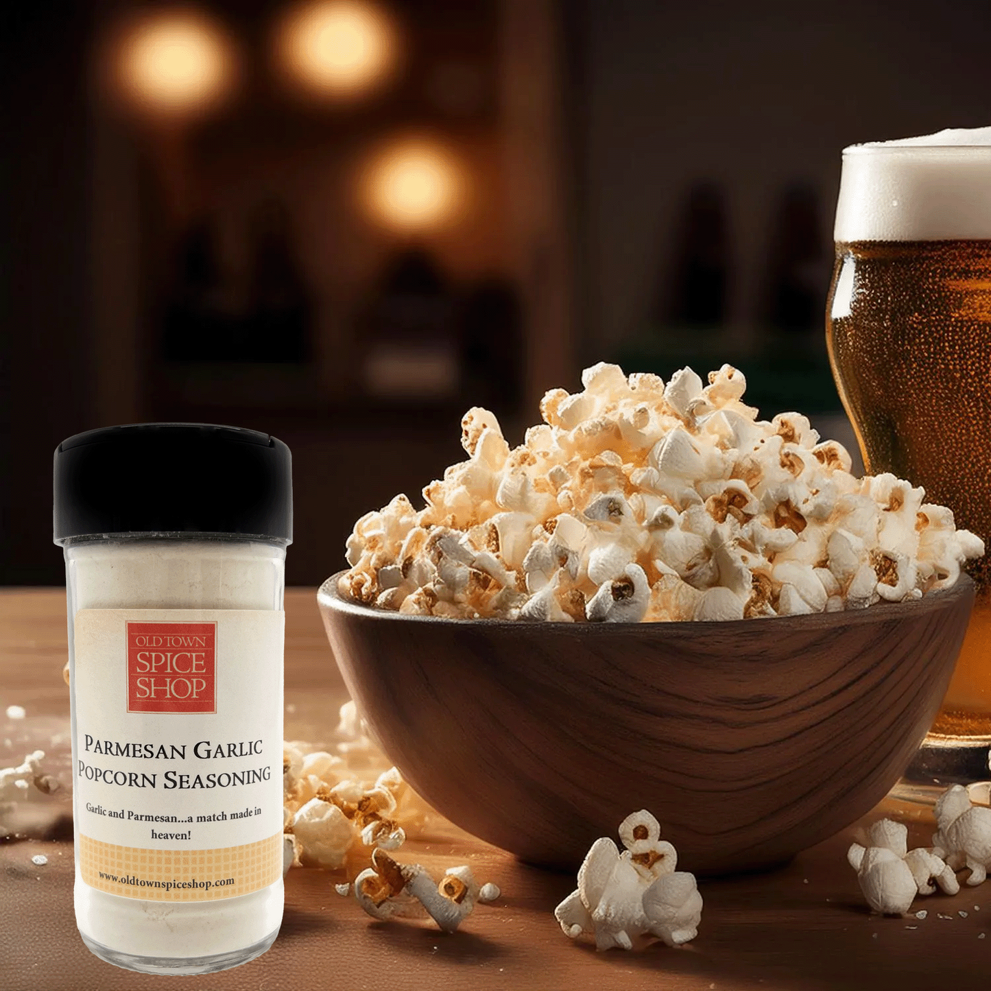 Parmesan Garlic Popcorn Seasoning