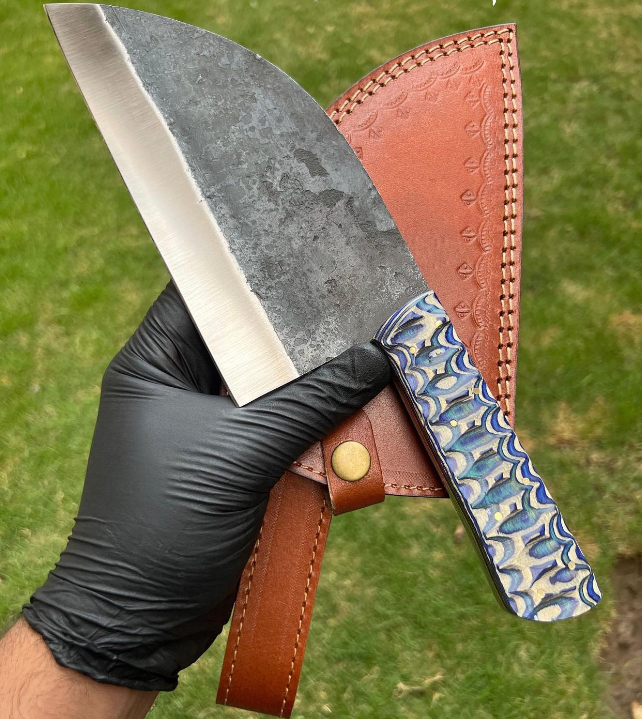 Carbon Steel Chef Chopper Cleaver