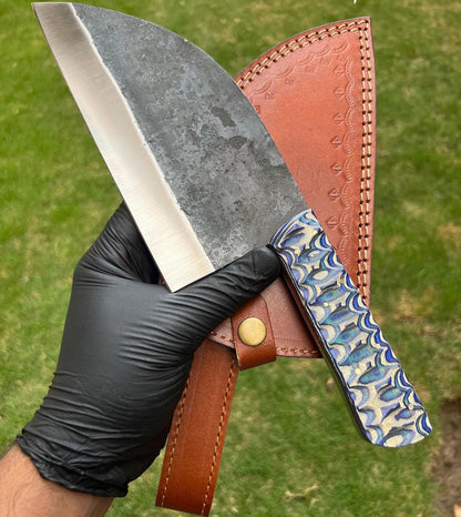Carbon Steel Chef Chopper Cleaver