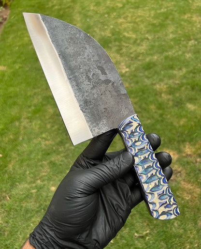 Carbon Steel Chef Chopper Cleaver