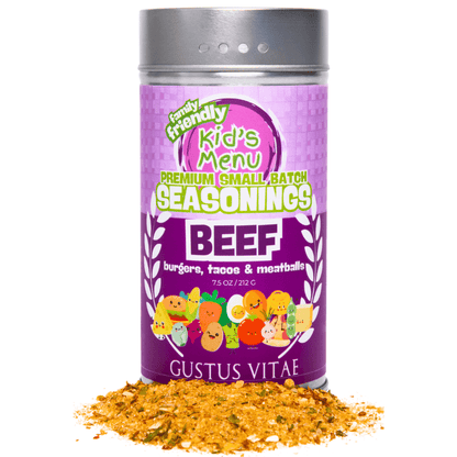 Kid’s Menu: Beef: Burgers, Tacos & Meatballs Seasoning