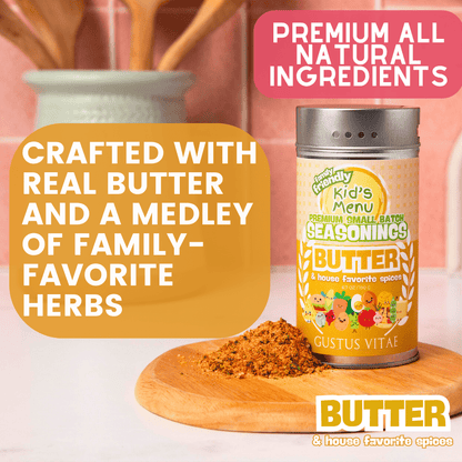 Kid’s Menu: Butter And House Favorite Spices
