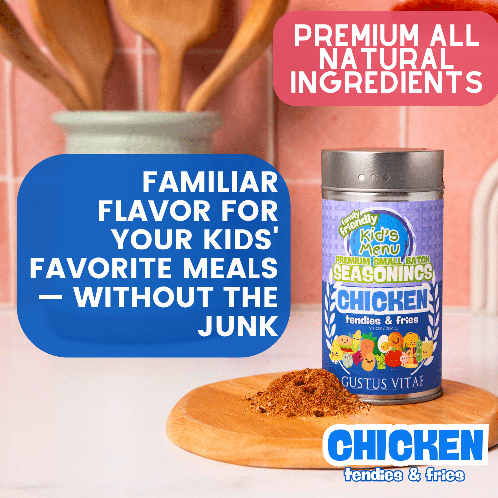 Kid’s Menu: Chicken - Tendies & Fries Gourmet Seasoning Mix