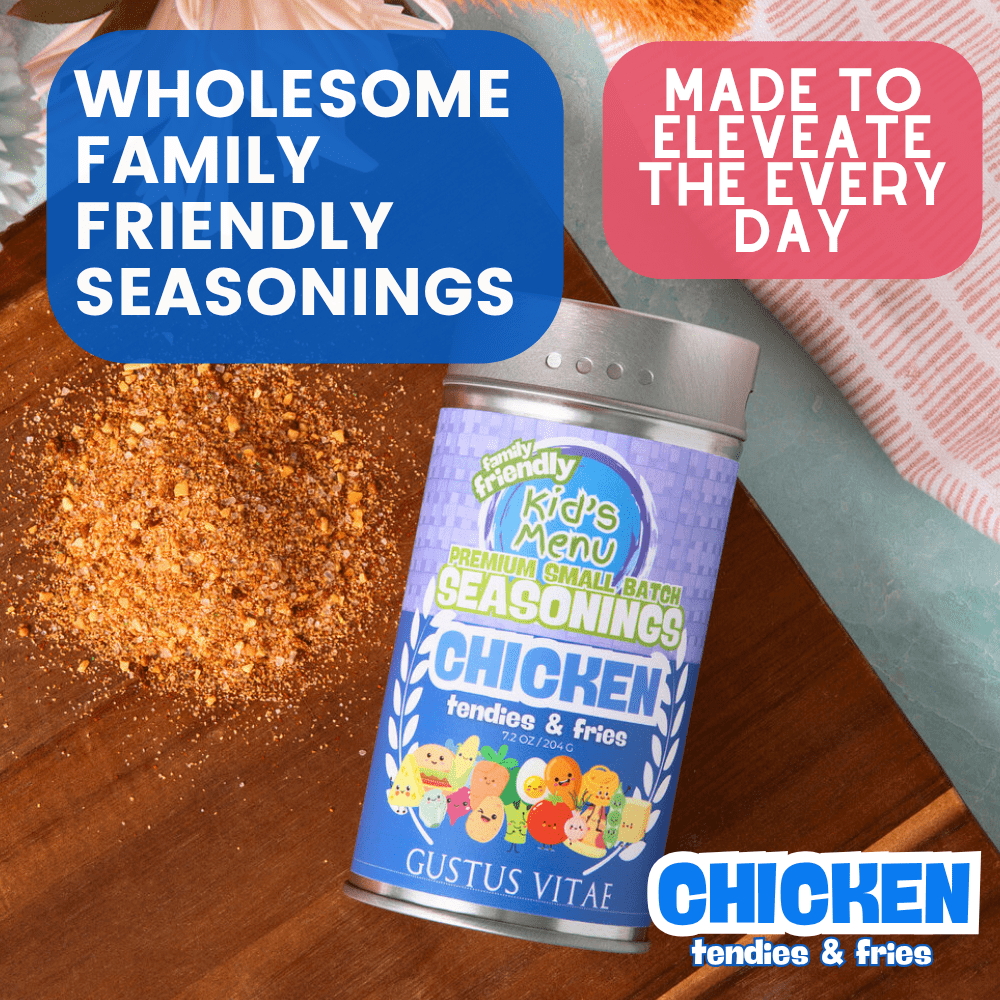Kid’s Menu: Chicken - Tendies & Fries Gourmet Seasoning Mix