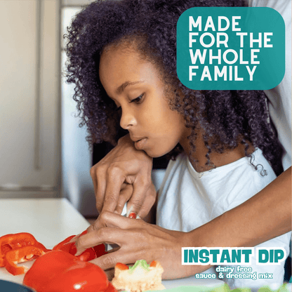 Kid’s Menu: Instant Dip Mix: Dairy-Free Sauce & Dressing Mix