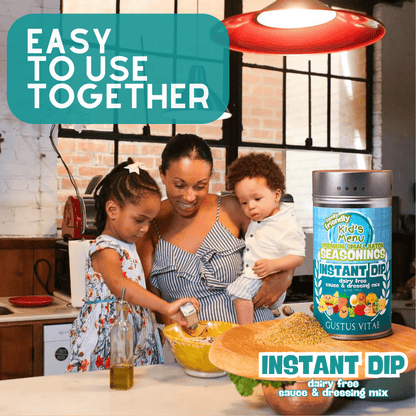 Kid’s Menu: Instant Dip Mix: Dairy-Free Sauce & Dressing Mix
