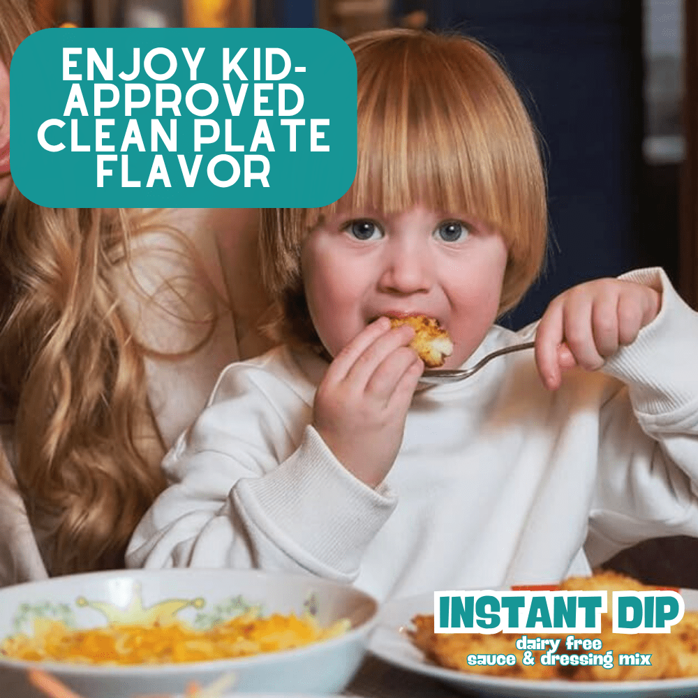 Kid’s Menu: Instant Dip Mix: Dairy-Free Sauce & Dressing Mix