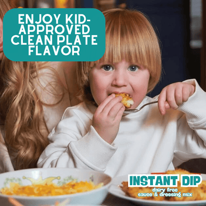 Kid’s Menu: Instant Dip Mix: Dairy-Free Sauce & Dressing Mix