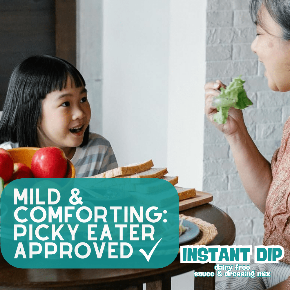 Kid’s Menu: Instant Dip Mix: Dairy-Free Sauce & Dressing Mix