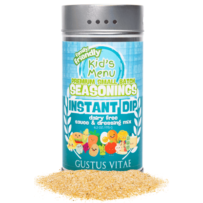 Kid’s Menu: Instant Dip Mix: Dairy-Free Sauce & Dressing Mix