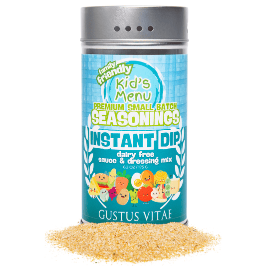 Kid’s Menu: Instant Dip Mix: Dairy-Free Sauce & Dressing Mix