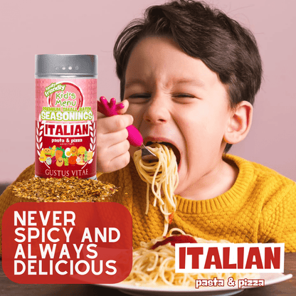 Kid’s Menu: Italian: Pasta & Pizza Seasoning