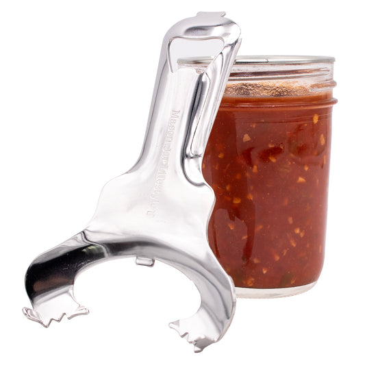 Mason Jar Dent-Free Lid Opener - Stainless Steel