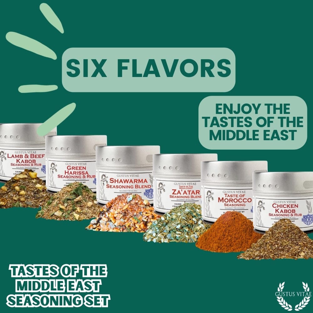 Middle Eastern Seasoning Gift Set - Tastes of The Middle East