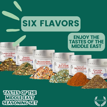 Middle Eastern Seasoning Gift Set - Tastes of The Middle East
