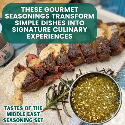 Middle Eastern Seasoning Gift Set - Tastes of The Middle East