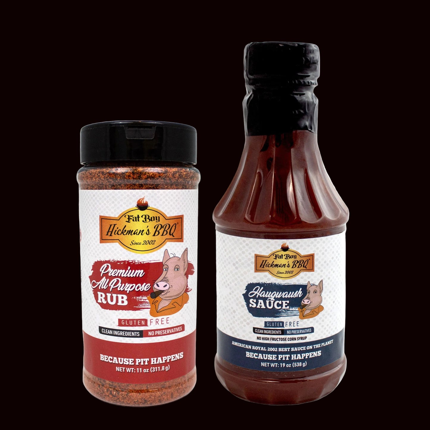 Mild Rub and Sauce Package