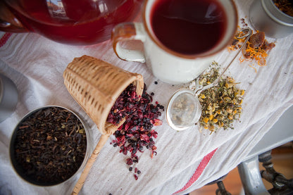 Hibiscus Mint Tea (Caffeine Free)
