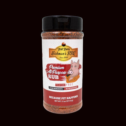 Premium All Purpose Gluten Free Keto Friendly BBQ Rub 11 oz