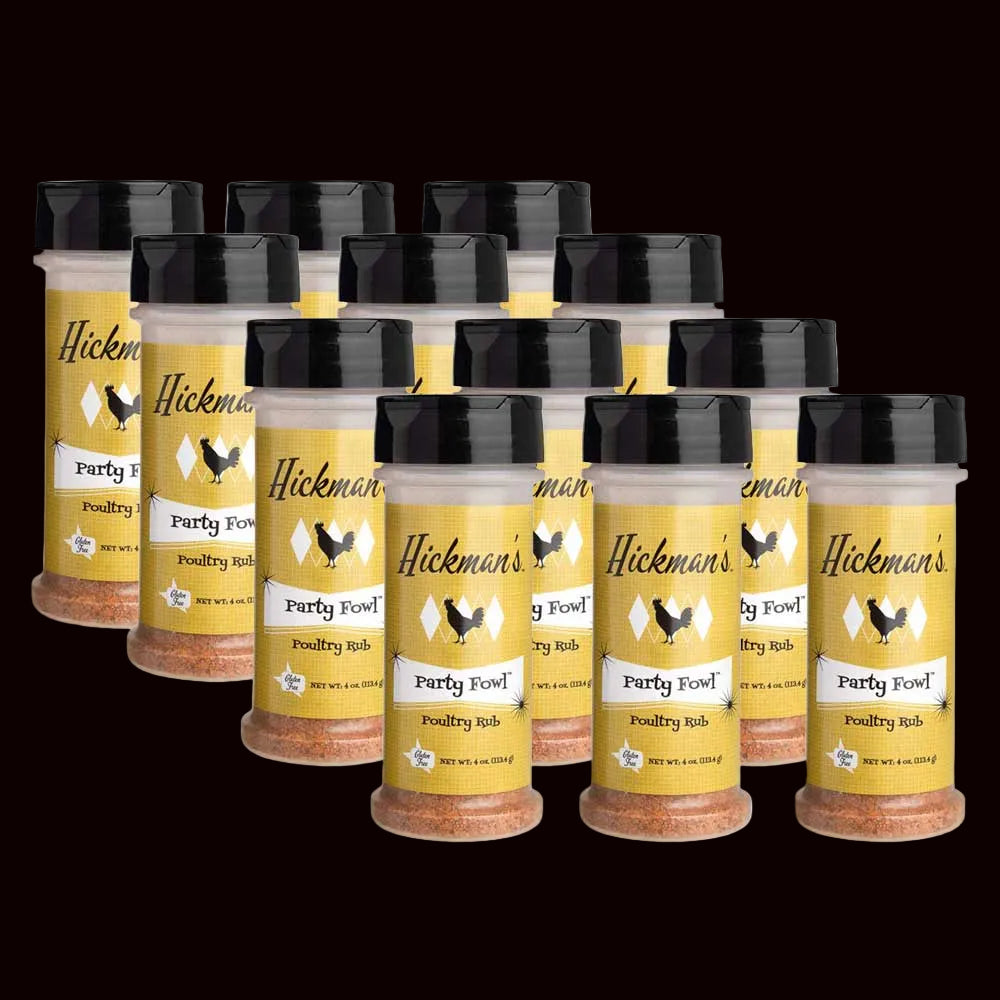 Hickman’s Party Fowl Chicken Rub | Case of 12
