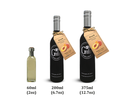 PEACH WHITE BALSAMIC VINEGAR