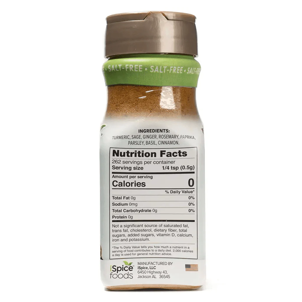 Salt-Free Pork Seasoning