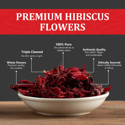 Dried Hibiscus Flowers