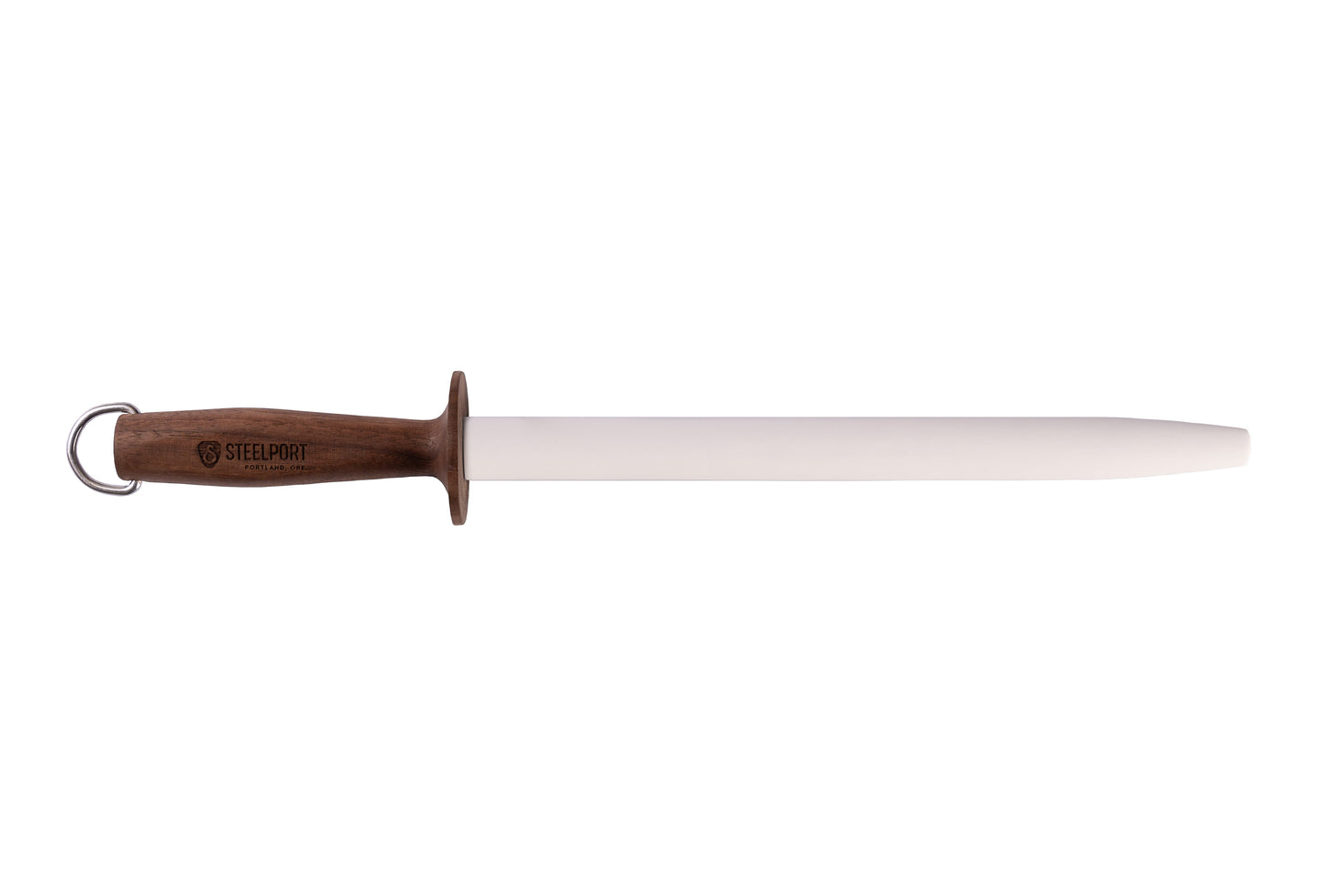 12" Oval Ceramic Honing Rod