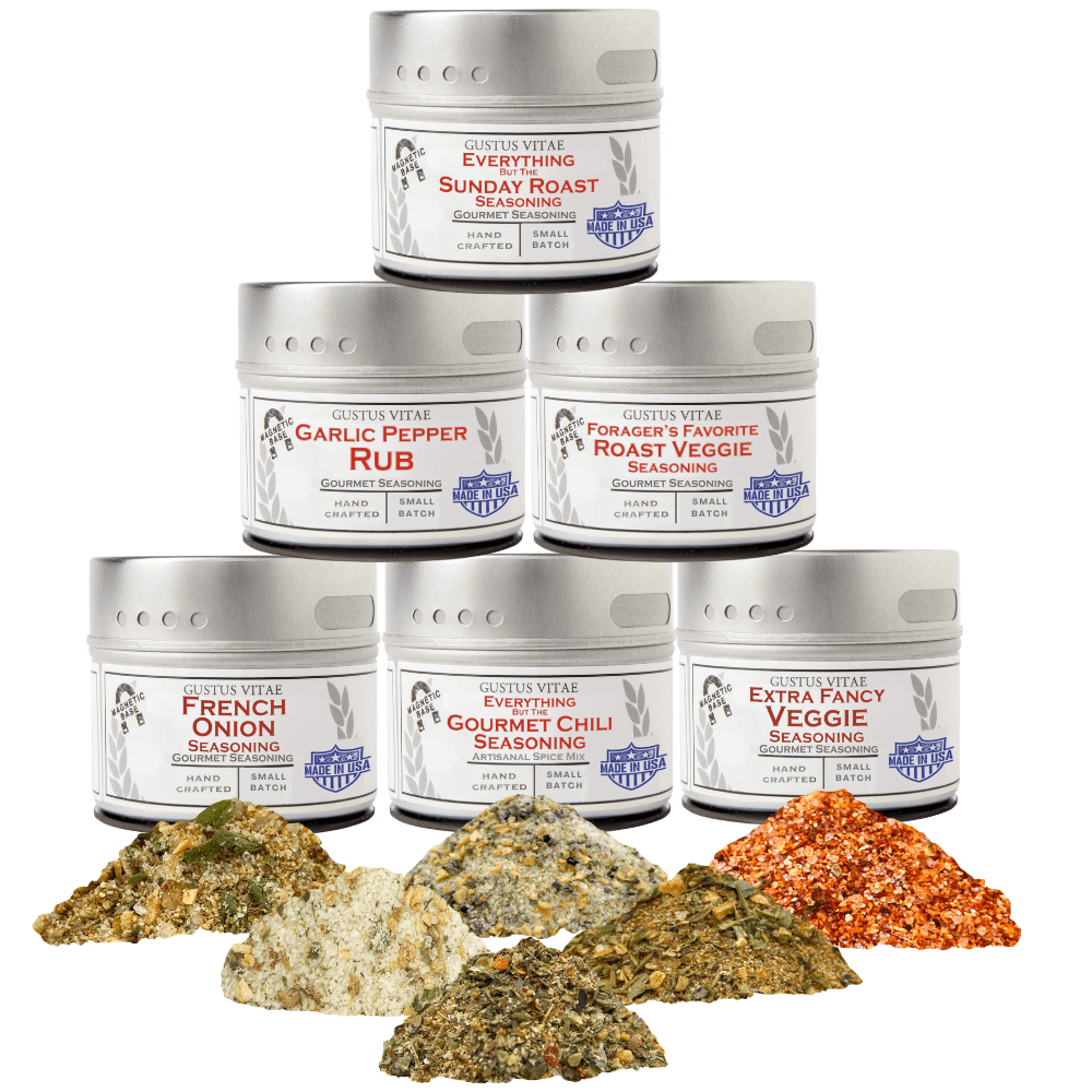 Slow Cooker Seasonings - 6 Spice Blends Gift Set
