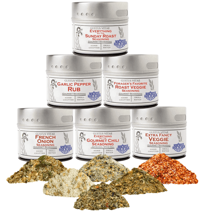 Slow Cooker Seasonings - 6 Spice Blends Gift Set