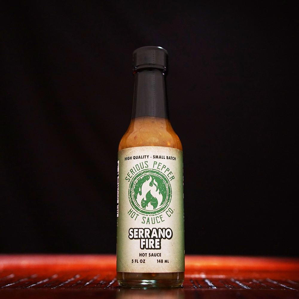 Serrano Fire Hot Sauce
