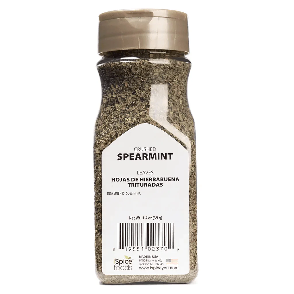 Spearmint Leaves Crushed