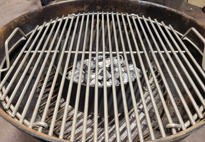 Super Heavy Duty Food Grate For 22" Kettle (0.275" Stainless Steel, heavier than 1/4")