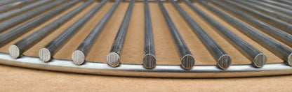 Super Heavy Duty Food Grate For 26" Kettle (0.275" Stainless Steel, Heavier Than 1/4")