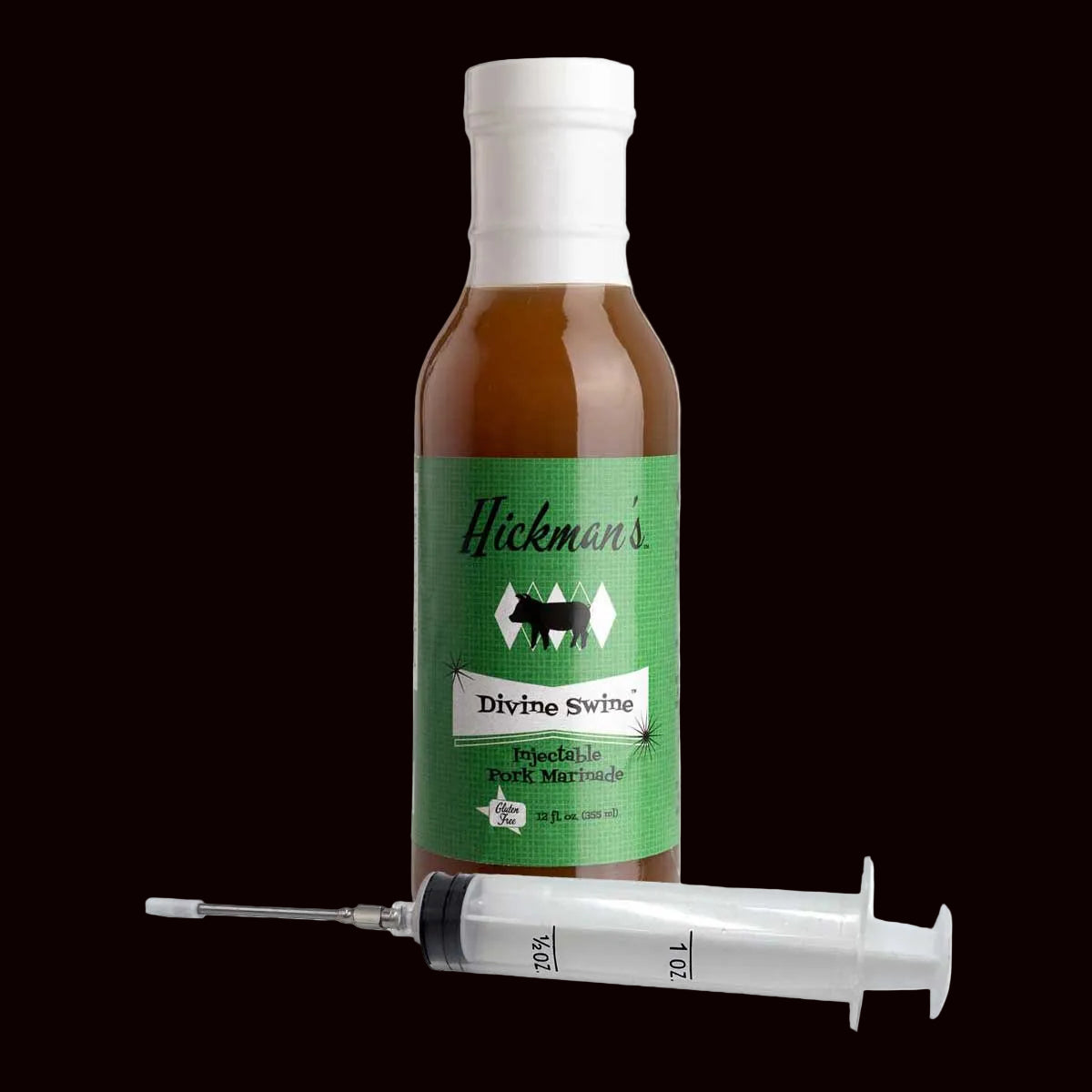 Hickman’s Divine Swine Pork Injectable Marinade With Injector