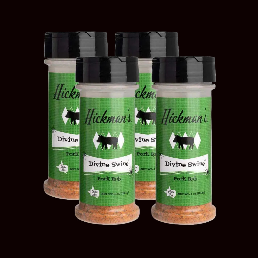 Hickman’s Divine Swine Pork Rub | Pack of 4